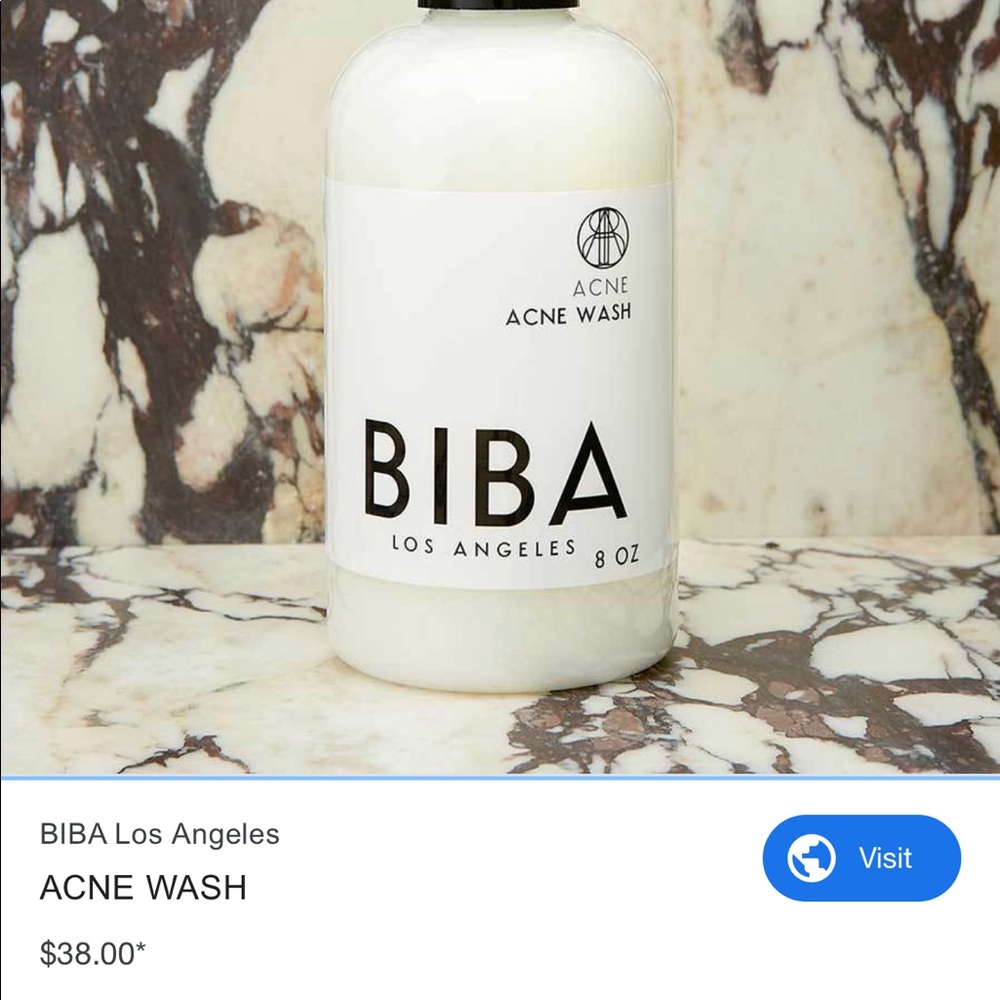 Biba Los Angeles Acne Wash